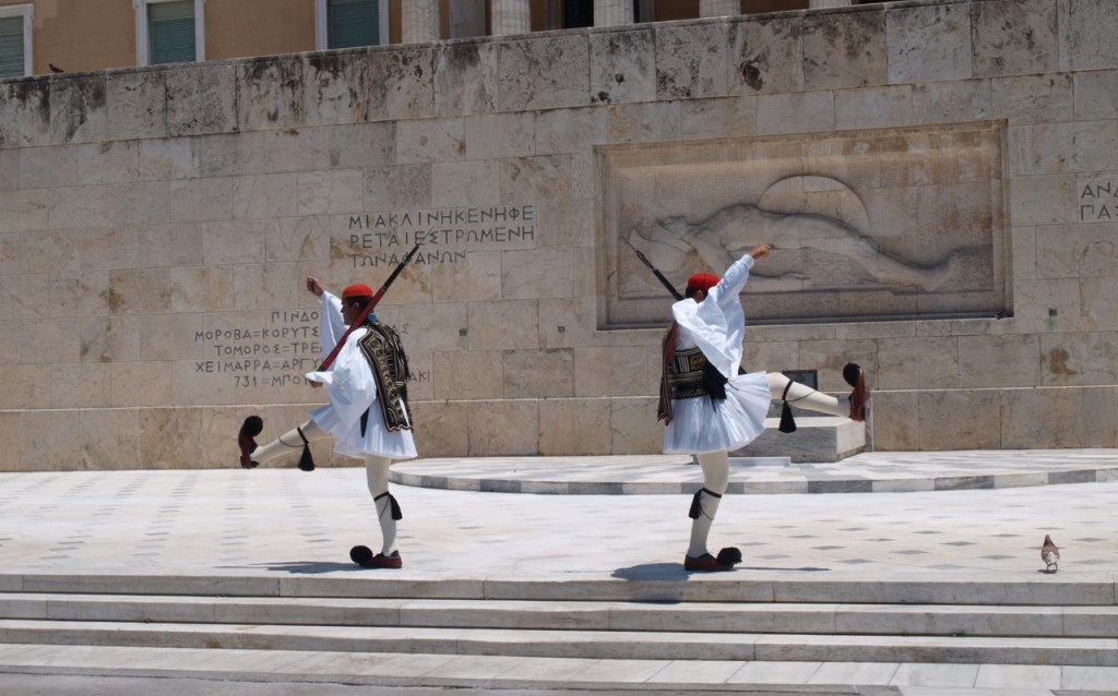 Athens_Greece_The_Evzones_Unknown_Soldier_Monument