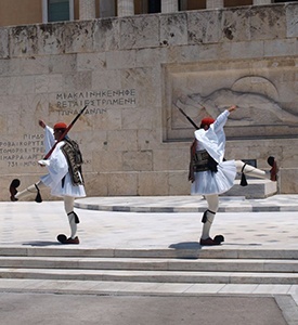 Athens_Greece_The_Evzones_Unknown_Soldier_Monument