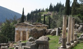 Sitio arqueológico de Delfos Grecia