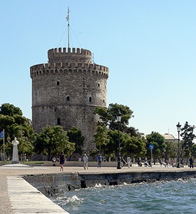 Thessaloniki_Greece_White_Tower Aegean Adventure Greek Islands